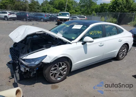 2021 Hyundai Sonata Sel из США, поврежденный, VIN 5NPEF4JA5MH084148